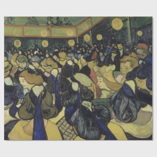 Dance Hall in Arles door Vincent Van Gogh Cadeaupapier (Vlak)