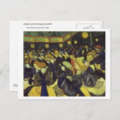 Dance Hall in Arles Van Gogh Fine Art Briefkaart (Voorkant / Achterkant)