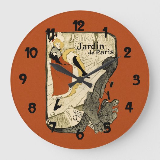  dance Hall kan Poster kunst Grote Klok (Voorkant)
