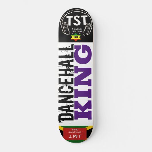 DANCE HALL KING Skateboard (Voorkant)