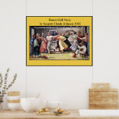 Dance Hall-studie Poster (Keuken)