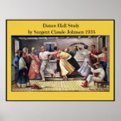 Dance Hall-studie Poster (Voorkant)