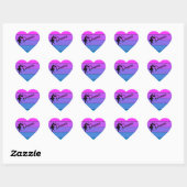 Dance Heart Stickers (Vel)