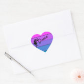 Dance Heart Stickers (Envelop)