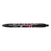Dance Hearts Zwarte Inkt Pen (Achterkant)