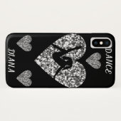 Dance heeft nauwelijks een Apple iPhone X hoesje i (Achterkant (horizontaal))