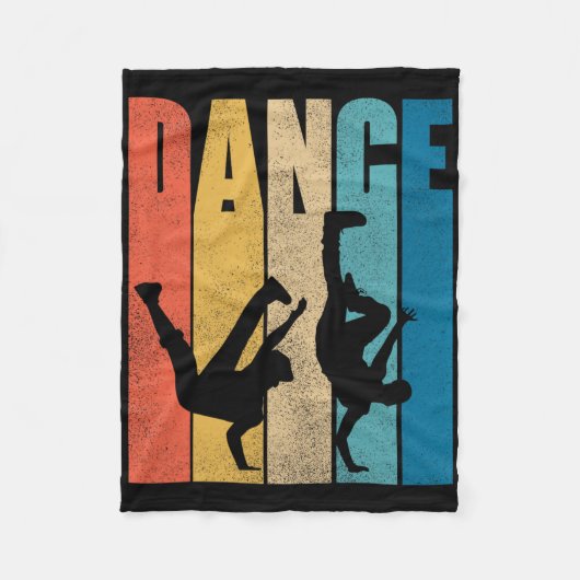 Dance Hip Hop Dancing Hiphop Dancer Breakdance Bre Fleece Deken (Voorkant)