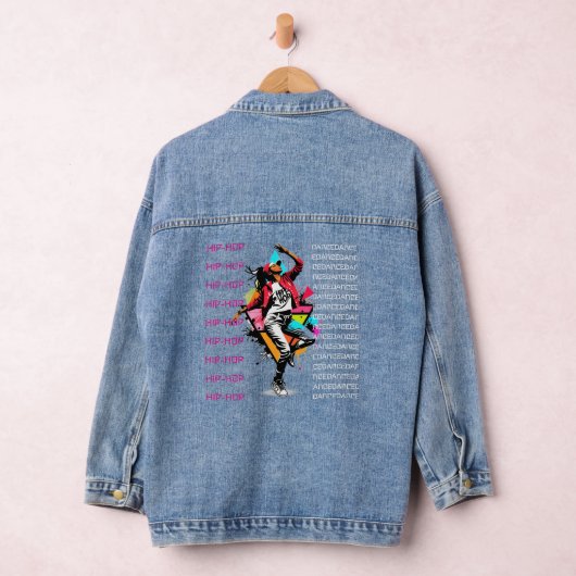 dance hip-hop denim jacket (Hangar)