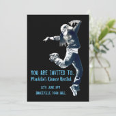 Dance hip hop modern dans kaart (Staand voorkant)