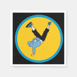 Dance hip hop tween thema verjaardagsfeestje servet