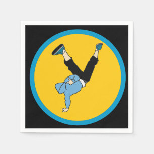 Dance hip hop tween thema verjaardagsfeestje servet