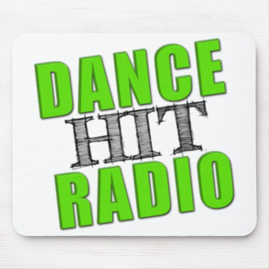 Dance HIT Radio Mousepad Muismat (Voorkant)