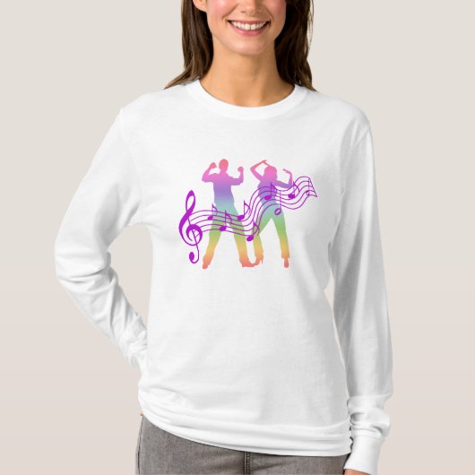 Dance hoodie t-shirt (Voorkant)