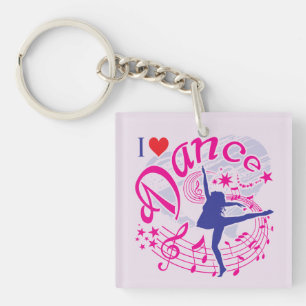 Dance - Ik hou van dans Sleutelhanger