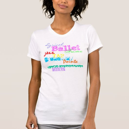 Dance Impressions Collage T-shirt (Voorkant)