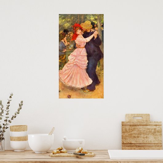 Dance in Bougival Poster (Keuken)