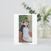 Dance in de stad door Pierre-Auguste Renoir Briefkaart (Staand voorkant)
