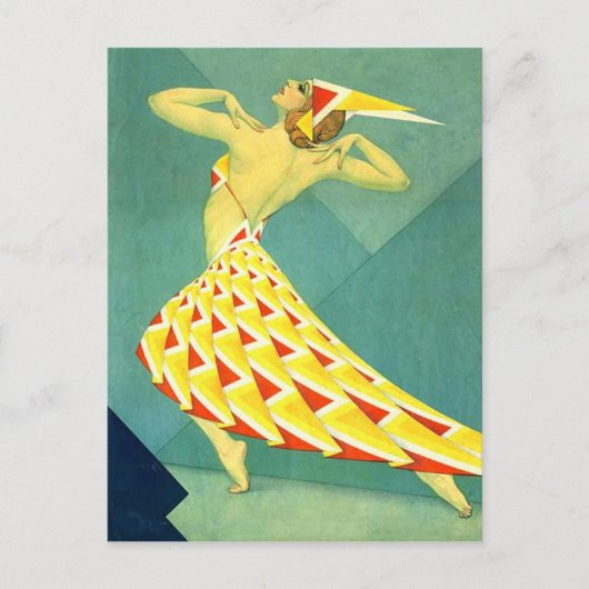 Dance in Deco Briefkaart (Voorkant)
