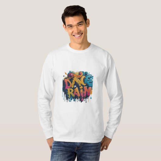 Dance in Rain T-shirt (Voorkant volledig)