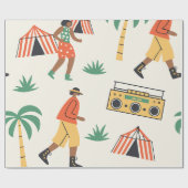 Dance in summer cadeaupapier (Vlak)