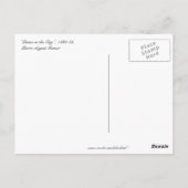 "Dance in the City" Briefkaart (Achterkant)