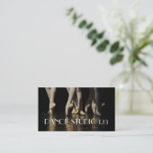 Dance instructeur Studio Lessons Ballet Visitekaartje (Staand voorkant)