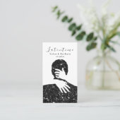 Dance Instructor Ballroom Salsa Visitekaartje (Staand voorkant)