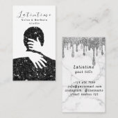 Dance Instructor Ballroom Salsa Visitekaartje (Voorkant / Achterkant)