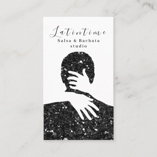 Dance Instructor Ballroom Salsa Visitekaartje (Voorkant)