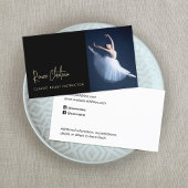 Dance Instructor Foto Visitekaartje
