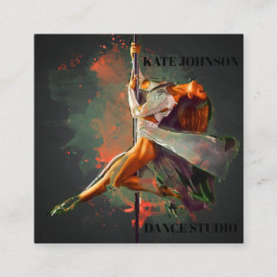Dance, Instructor, Studio Vierkante Visitekaartje