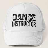 DANCE Instructor Trucker Pet (Voorkant)