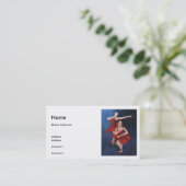 Dance Instructor Visitekaartje (Staand voorkant)