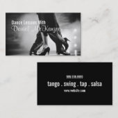 Dance Instructor Visitekaartje (Voorkant / Achterkant)