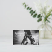 Dance Instructor Visitekaartje (Staand voorkant)