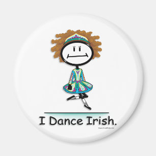 Dance Irish Magneet