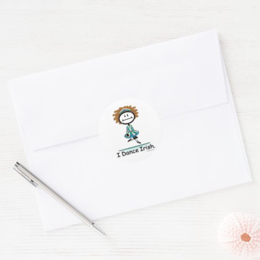 Dance Irish Ronde Sticker (Envelop)