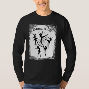 Dance is Life Ballet Dancing Ballerina Tween T-shirt