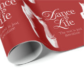Dance is life cadeaupapier (Rol Hoek)