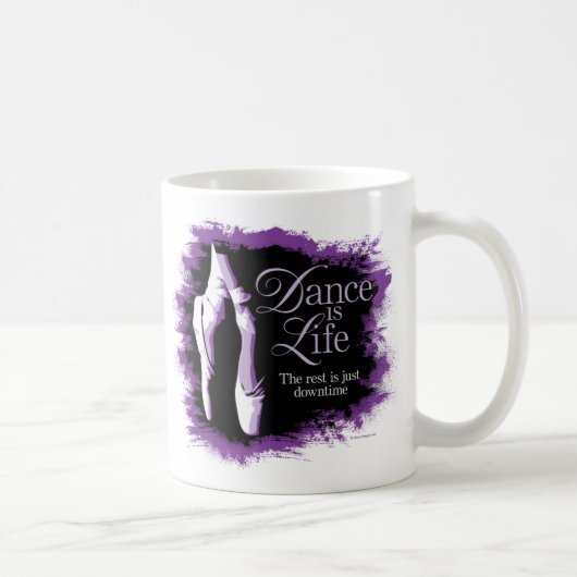 Dance is Life Coffee-Mok Koffiemok (Rechts)
