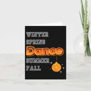 Dance is life kaart