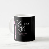 Dance is life koffiemok (Voorkant links)