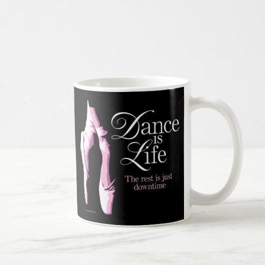 Dance is life koffiemok (Rechts)