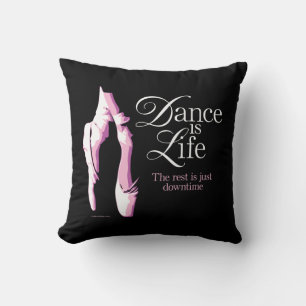 Dance is life kussen