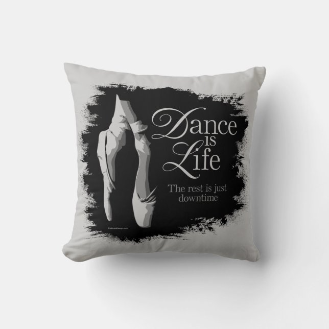 Dance is life kussen (Voorkant)