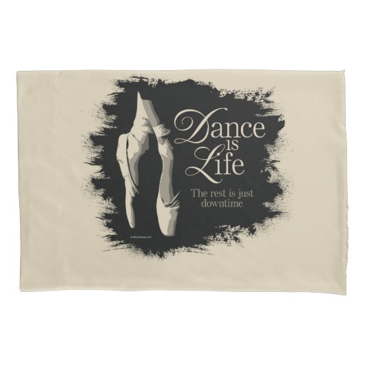 Dance is life kussensloop (Voorkant)