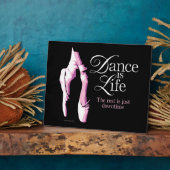 Dance is Life Plaque Fotoplaat (Zijkant)