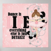 Dance is Life Poster (Voorkant)