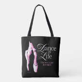 Dance Is Life Tote Bag (Achterkant)