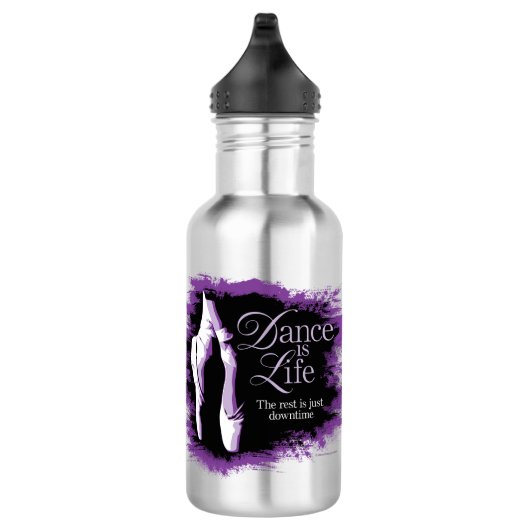 Dance is life waterfles  (Rechts)
